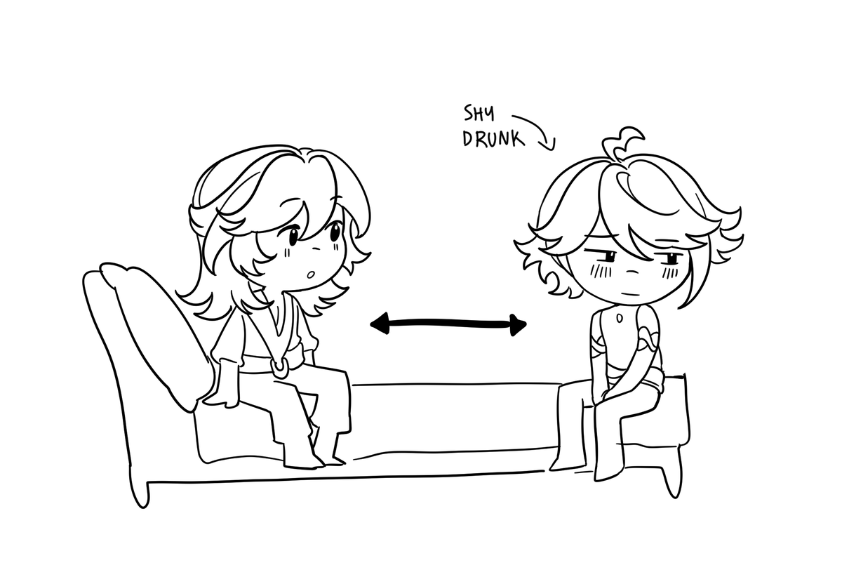 silly sketches i did for a tiktok 