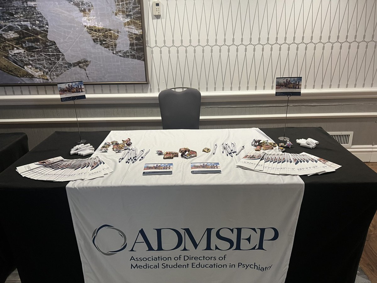 ADMSEP (@admsep) on Twitter photo ADMSEP is representing in Washington DC at the <a href="/AAPsychiatry/">Association for Academic Psychiatry (AAP)</a> meeting this week! Stop by and see us! ADMSEP is representing in Washington DC at the <a href="/AAPsychiatry/">Association for Academic Psychiatry (AAP)</a> meeting this week! Stop by and see us!