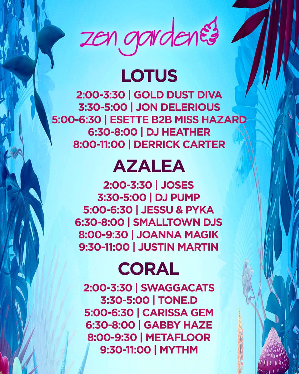 Smalltown DJs (@smalltowndjs) on Twitter photo Catch us at Zen Garden in Calgary this weekend! 
6:30 on the Azalea Stage.🌱 
Tickets: showpass.com/zen-garden-202… Catch us at Zen Garden in Calgary this weekend! 
6:30 on the Azalea Stage.🌱 
Tickets: showpass.com/zen-garden-202…
