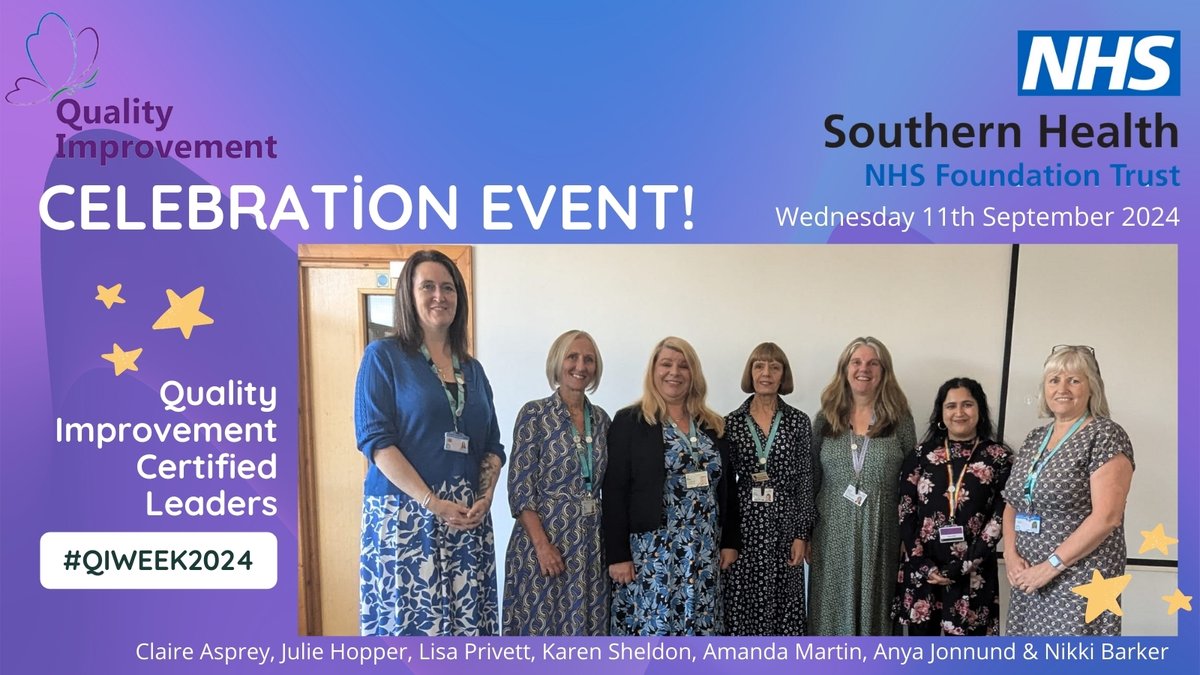 Southern Health Quality Improvement Programme tweet media