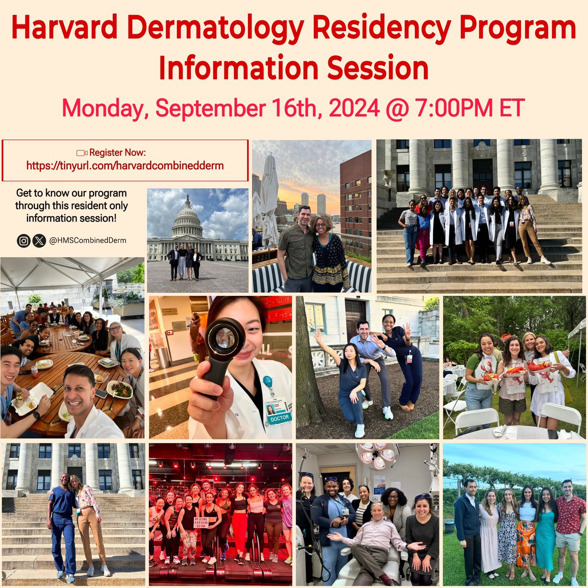nishi_shah_'s tweet image. SAVE THE DATE! I don’t tweet often, but when I do, it’s to promote the best Derm/Med-Derm Program out there!! Register here: tinyurl.com/harvardcombine…

#dermapp #eras #dermres