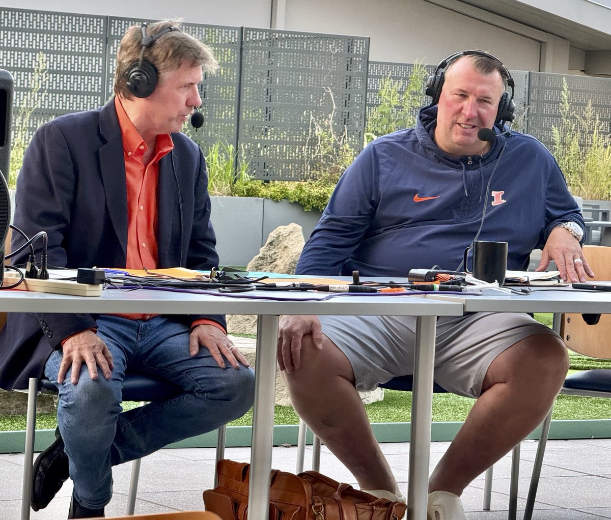 David J Fletcher MD (@djfletchmd) on Twitter photo Excited for the 2nd Coach <a href="/BretBielema/">Bret Bielema</a> Radio Show at the #SmithFootballCenter, hosted by <a href="/BBarn64/">Brian Barnhart</a> <a href="/wdws1400/">NewsTalk 1400 & 93.9-FM WDWS</a> The new location is a major upgrade & has created a huge buzz for <a href="/IlliniFootball/">Illinois Football</a>. Tonightâs show features Xavier Scott #BednarikAward & Miles Scott. Excited for the 2nd Coach <a href="/BretBielema/">Bret Bielema</a> Radio Show at the #SmithFootballCenter, hosted by <a href="/BBarn64/">Brian Barnhart</a> <a href="/wdws1400/">NewsTalk 1400 & 93.9-FM WDWS</a> The new location is a major upgrade & has created a huge buzz for <a href="/IlliniFootball/">Illinois Football</a>. Tonightâs show features Xavier Scott #BednarikAward & Miles Scott.