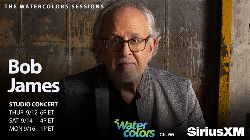 <a href="/Watercolorsjazz/">SiriusXMWatercolors</a> welcomes legendary keyboardist <a href="/BobJamesMusic/">Bob James</a>! From his genre defining jazz albums to his influence in the hip-hop community, Bob has become an icon to fans and musicians alike! Join us for an intimate studio session featuring Bob and his band.