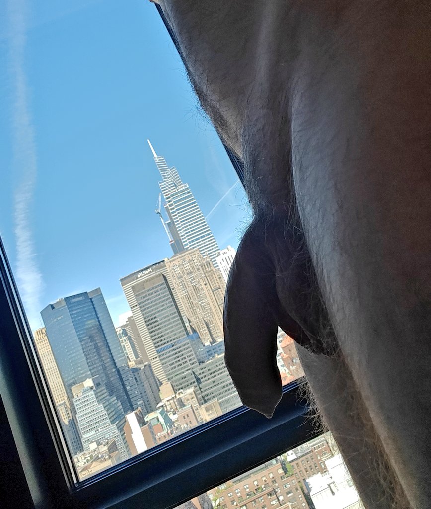 dalstonbro's tweet photo. Hanging out in NYC. Can't wait to eat ass while looking at this view. https://t.co/nGPimsLyei