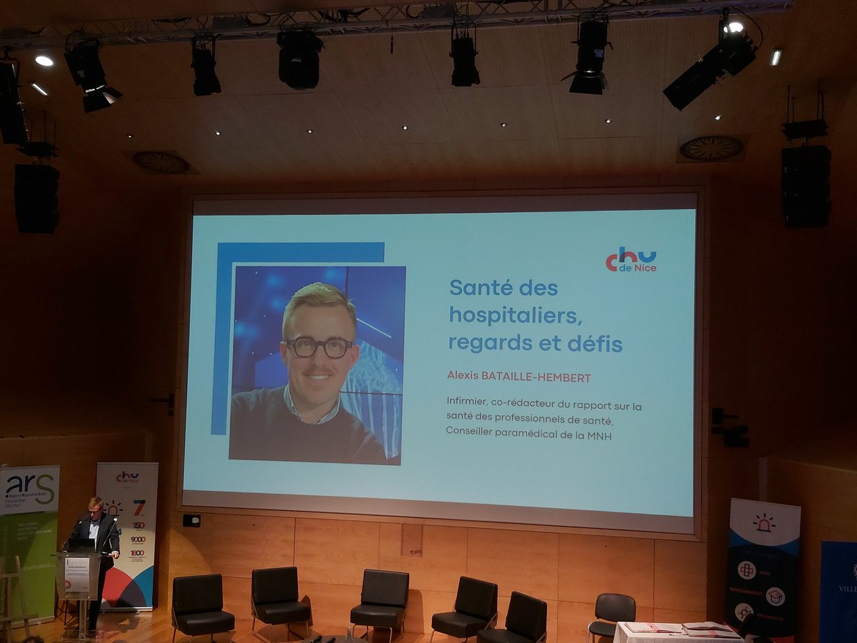 Rémy Collomp (@collompr) on Twitter photo Introduction par Alexis Bataille Hembert, co rédacteur rapport #santé #professionnels #santé <a href="/MNHmutuelle/">Mutuelle Nationale des Hospitaliers</a> <a href="/CHUdeNice/">CHU de Nice</a> #promotion #santé Introduction par Alexis Bataille Hembert, co rédacteur rapport #santé #professionnels #santé <a href="/MNHmutuelle/">Mutuelle Nationale des Hospitaliers</a> <a href="/CHUdeNice/">CHU de Nice</a> #promotion #santé