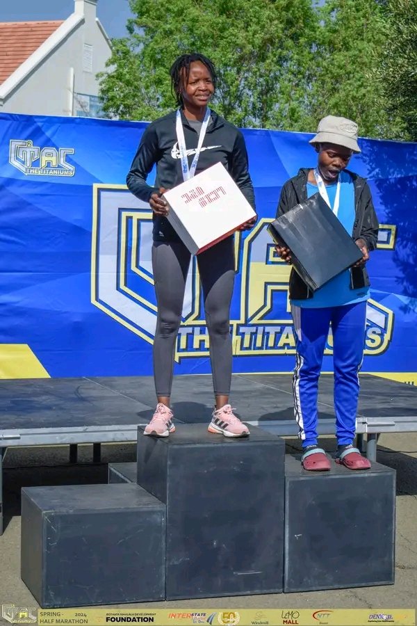 Centre City Titaniums Athletics Club (@c2titaniumsac) on Twitter photo ๐ฃ๐ข๐๐๐จ๐ ๐๐๐ก๐๐ฆ๐๐๐ฅ๐ฆ - ๐ง๐๐ง๐๐ก๐๐จ๐ ๐ฆ ๐ฆ๐ฃ๐ฅ๐๐ก๐ ๐๐๐๐ ๐ ๐๐ฅ๐๐ง๐๐ข๐ก ๐ฎ๐ญ,๐ญ๐๐
๐ช๐ข๐ ๐๐ก
1. Mamosebetsi Khajoane (Individual) 1:24:10
2. Ntebaleng Letshela (Individual) 1:25:10
3. Marisa Zwieggers (PENTAGON PISTOLS) 1:42:10
#TitaniumsSHM
#Tshepe ๐ฃ๐ข๐๐๐จ๐ ๐๐๐ก๐๐ฆ๐๐๐ฅ๐ฆ - ๐ง๐๐ง๐๐ก๐๐จ๐ ๐ฆ ๐ฆ๐ฃ๐ฅ๐๐ก๐ ๐๐๐๐ ๐ ๐๐ฅ๐๐ง๐๐ข๐ก ๐ฎ๐ญ,๐ญ๐๐
๐ช๐ข๐ ๐๐ก
1. Mamosebetsi Khajoane (Individual) 1:24:10
2. Ntebaleng Letshela (Individual) 1:25:10
3. Marisa Zwieggers (PENTAGON PISTOLS) 1:42:10
#TitaniumsSHM
#Tshepe