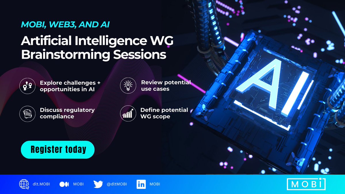 It's finally time—explore #AI challenges + opportunities alongside industry leaders in our upcoming public (virtual) brainstorming sessions! 🚀

➡️ Secure your spot today: dlt.mobi/artificial-int…