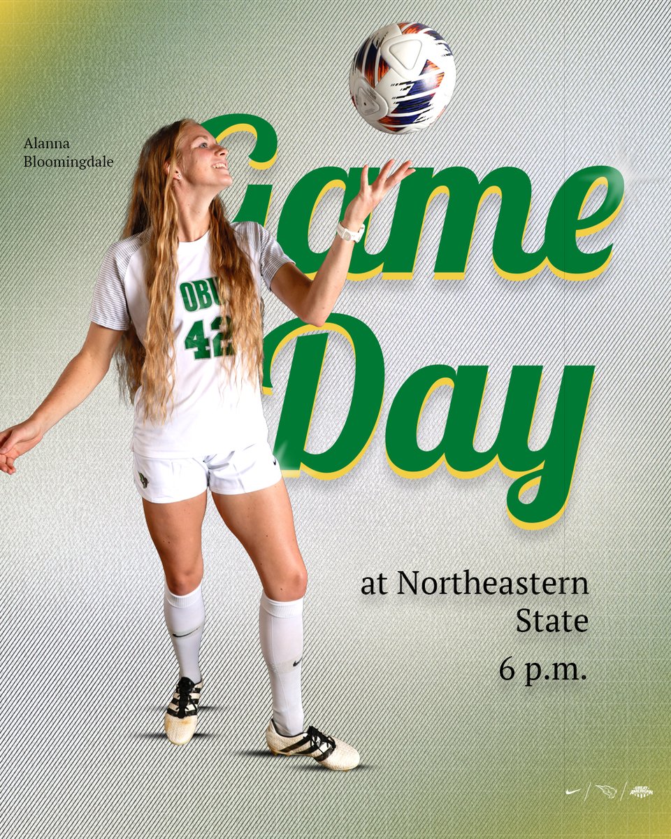 OBU_WSoccer's tweet image. Back at it! #OnToVictory 

📍Northeastern State
📺 t.ly/jmAbX
📈 t.ly/Bpxym