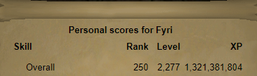 FyriOsrs's tweet photo. top 250 iron again:) https://t.co/RSe3OaaxVi