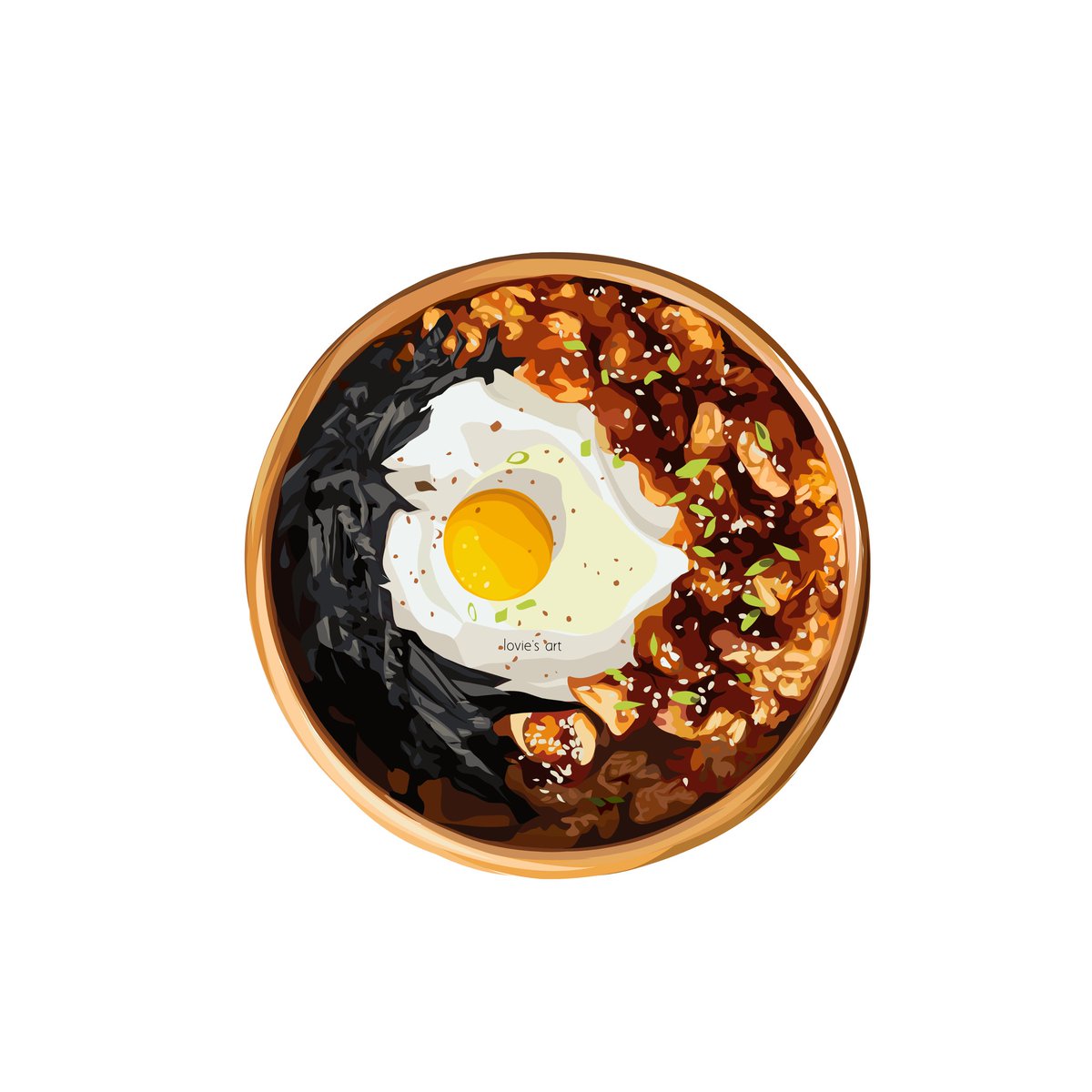 Lovieee03's tweet photo. Food vector
Commissioned art💖

#foodvector #foodillustration #foodart #vectorart #foodislife #foodlover #Food #digitalart #art #artpiece #artistsoninstagram https://t.co/d5Q7YScaEH