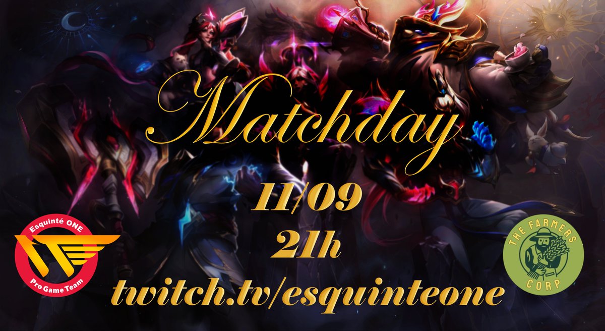 EsquinteOne's tweet photo. Le match contre CFG a disparu des rankings ca veut dire ce soir c'est notre premier 2-0 !
Twitch: https://t.co/vkawwwOUVD
#S1TWIN | #S1TFighting https://t.co/t6damv3Xab