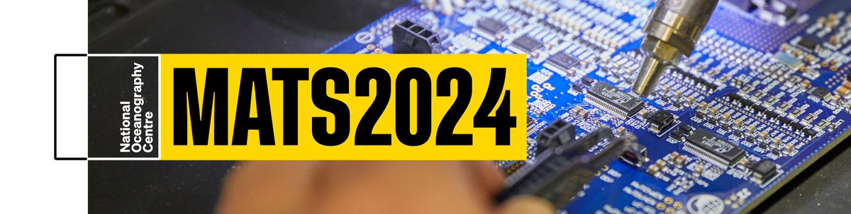 Keep your eyes peeled on the <a href="/NOCnews/">National Oceanography Centre</a> social media feeds in the next few weeks for MATS 2024, we will be announcing the line up for the 2024 Keynote sessions, we will also add these to the main website noc-events.co.uk/mats-2024