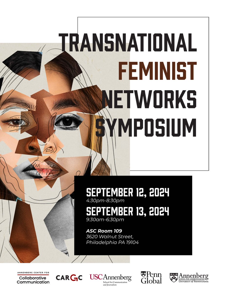 CARGC (@annenbergcargc) on Twitter photo CARGC is thrilled to co-sponsor the Transnational Feminist Networks Symposium happening tomorrow and Friday at <a href="/AnnenbergPenn/">Annenberg School</a> ! To view the symposium program, please visit asc.upenn.edu/news-events/ev⦠. CARGC is thrilled to co-sponsor the Transnational Feminist Networks Symposium happening tomorrow and Friday at <a href="/AnnenbergPenn/">Annenberg School</a> ! To view the symposium program, please visit asc.upenn.edu/news-events/ev⦠.