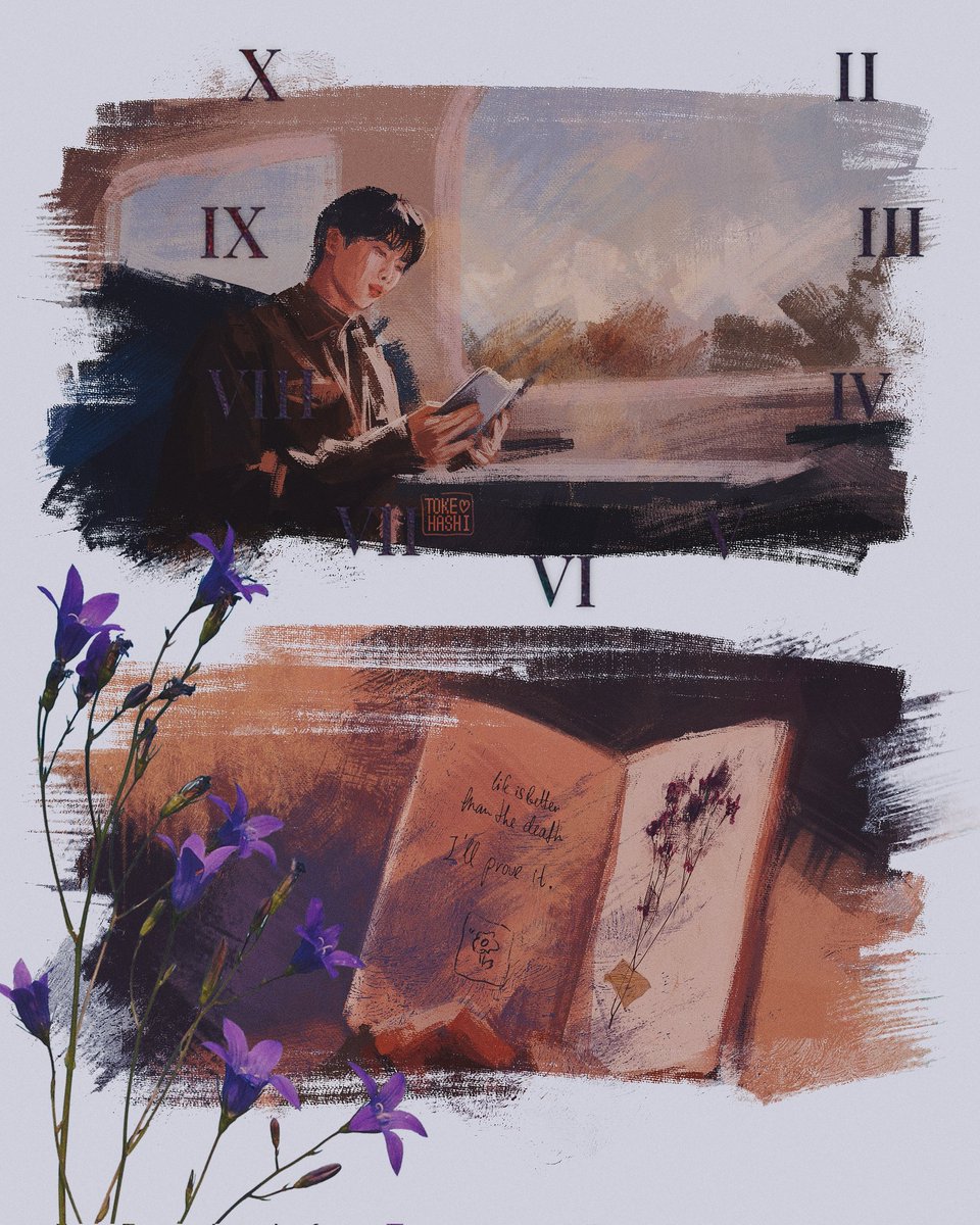 tokehashi's tweet photo. happy birthday, dear joonie 🥺💜

#HappyNamJoonDay #HappyBirthdayRM https://t.co/milm6utyHn