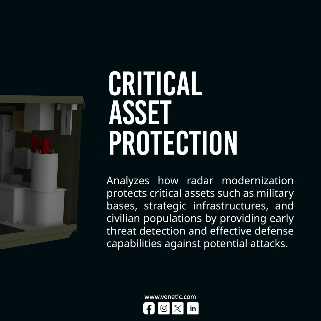 Veneticinc's tweet image. #VeneticRadarUpgrade Radar Modernization is the Shield.  By providing early threat detection and effective defense capabilities against potential attacks, but ensuring their security in an ever-changing world. 🛡️🌐 #ProtectAndServe #SecurityPriority #VeneticInc