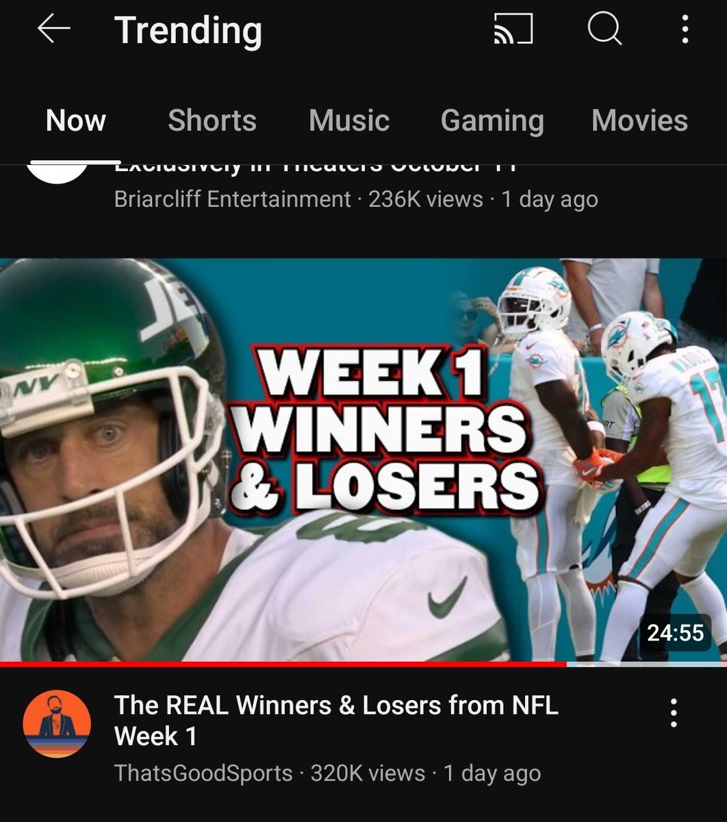 What a freaking week. Now <a href="/BrandonPerna/">ThatsGoodSports</a> is trending. 

LFG