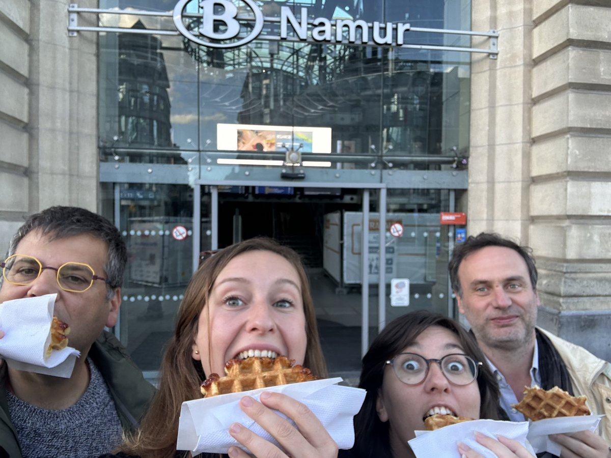 Direct live from COTAW Namur! Here we are! <a href="/BarbaultFlorent/">Florent Barbault</a> <a href="/Laurine_Vas/">Laurine Vasseur</a> <a href="/ELognon/">Elise lognon</a> <a href="/AntonioMonari/">Antonio Monari</a> <a href="/ITODYS_lab/">ITODYS Lab</a> <a href="/univ_paris_cite/">Université Paris Cité</a>