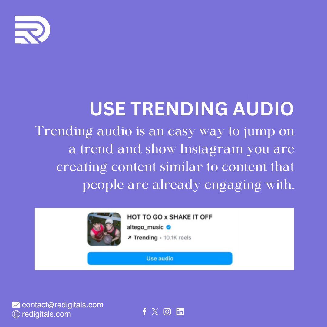 redigitalsllc's tweet image. Want to make the Instagram algorithm your best friend? 🤖 
From consistent posting to engaging content, these tips are your secret weapon. 🚀
For more details, contact us at 👇
Contact@redigitals.com
#ReDigitals 
#AlgorithmSecrets #SocialMediaSuccess