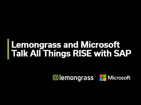 LemongrassCloud's tweet image. Learn how to maximize the value of RISE and its adjacent technologies by working with a certified RISE partner. Leverage our experience and unique tooling specific to #SAPonAzure to complete your SAP #CloudMigration while minimizing disruption. Watch now: hubs.la/Q02PxsD10