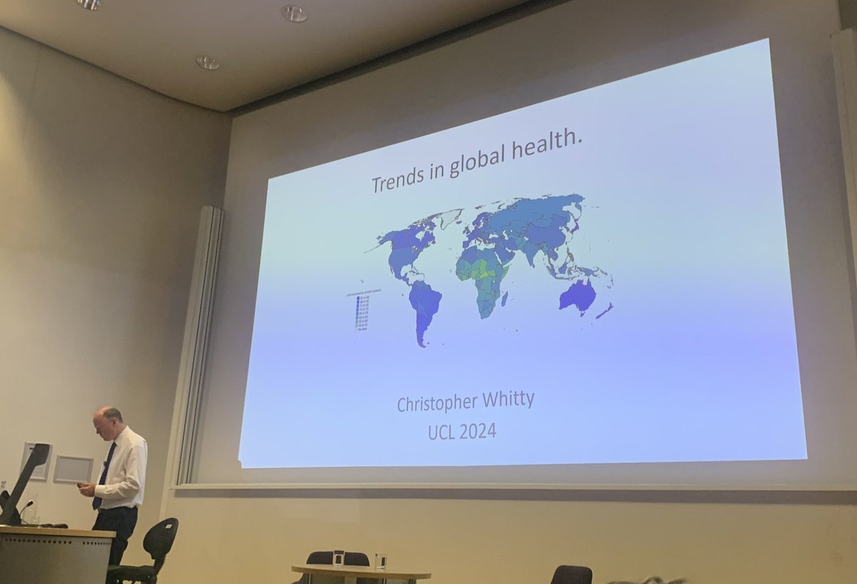 Tasmin Rookes (@tasminrookes) on Twitter photo A brilliant talk from Prof Chris Whitty <a href="/CMO_England/">Professor Chris Whitty</a>, with a positive outlook on #globalhealth progress over the last century. Feeling optimistic about my future research impact in #multimorbity and #dementia prevention, which are current global health concerns.
<a href="/UCLPopHealthSci/">UCL Population Health Sciences</a> A brilliant talk from Prof Chris Whitty <a href="/CMO_England/">Professor Chris Whitty</a>, with a positive outlook on #globalhealth progress over the last century. Feeling optimistic about my future research impact in #multimorbity and #dementia prevention, which are current global health concerns.
<a href="/UCLPopHealthSci/">UCL Population Health Sciences</a>
