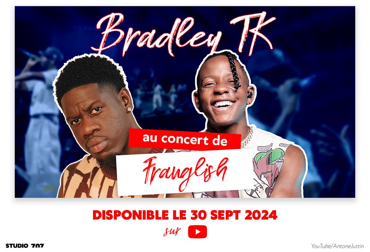 lestudio707's tweet photo. Lundi le 30 Septembre sur ma chaîne YouTube de @antonejustin_ 

Lien d’abonnement —> https://t.co/EXESY5St6N https://t.co/euiOJw2YuA