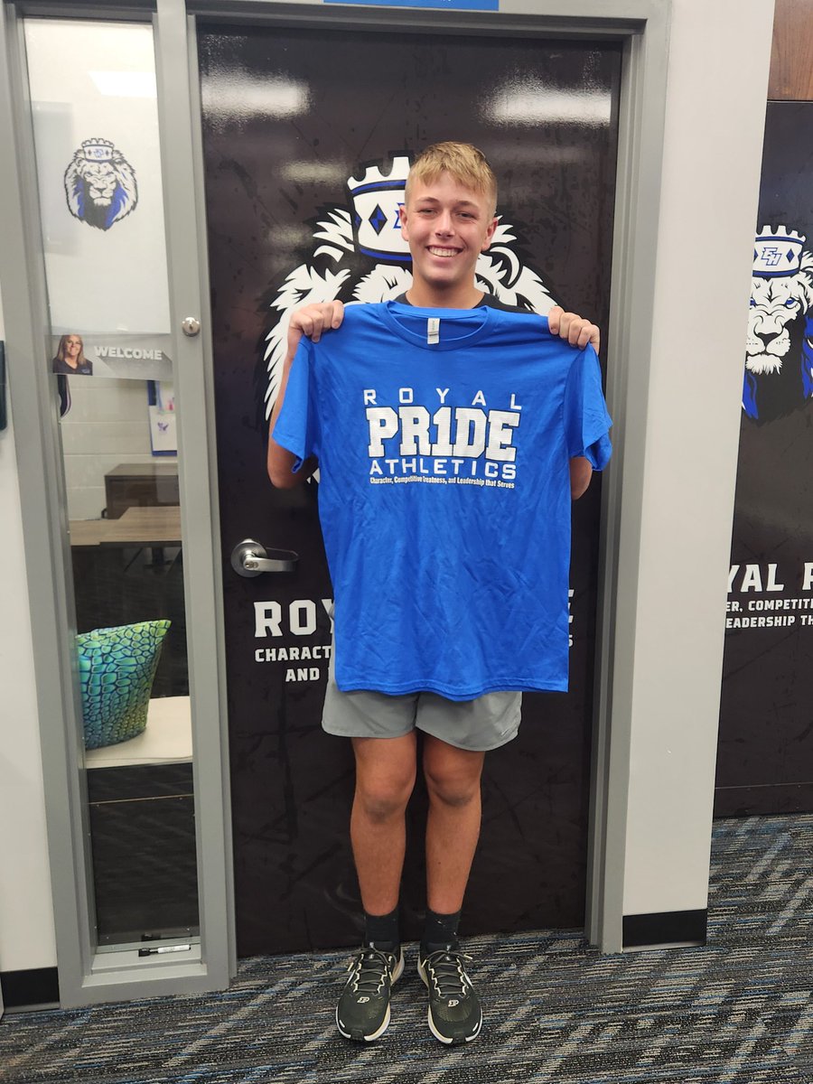 Congrats to Conner Wittgren, Football- EHHS Royal Pride Athlete of thee Week!