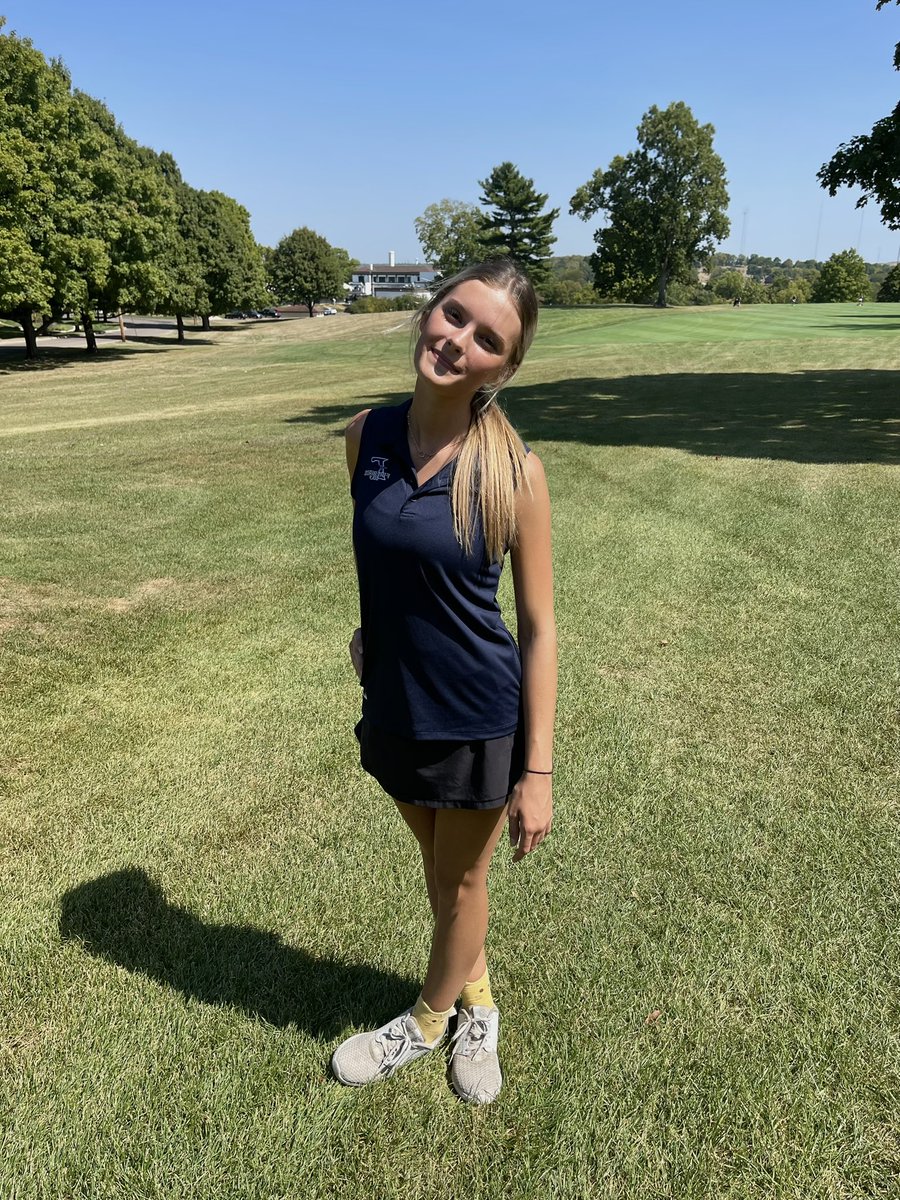Happy 17th Birthday Isla Stewart! Teeing off at Dayton Country Club!