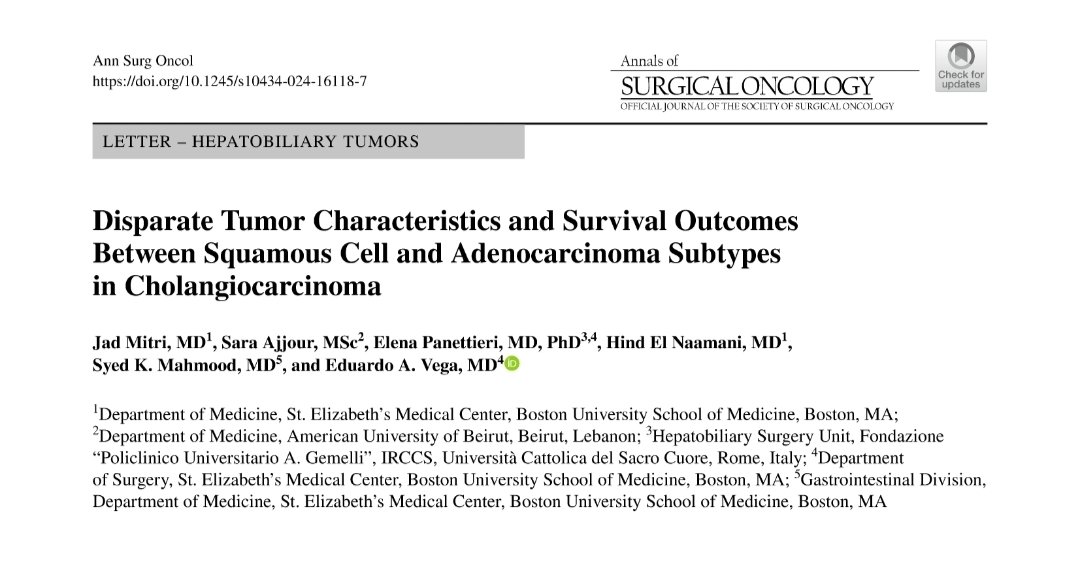 Syed Kashif Mahmood, MD MPH FASGE (@kashmahmoodmd) on Twitter photo Hot off the press in <a href="/AnnSurgOncol/">Annals of Surgical Oncology</a>! 🎉 Big congrats to <a href="/JadMitri/">Jad Mitri</a>, @EVega, @NamaaniHind, <a href="/ElenaPanettier1/">Elena Panettieri</a> & the whole team for this incredible work! 👏 rdcu.be/dTA1I Hot off the press in <a href="/AnnSurgOncol/">Annals of Surgical Oncology</a>! 🎉 Big congrats to <a href="/JadMitri/">Jad Mitri</a>, @EVega, @NamaaniHind, <a href="/ElenaPanettier1/">Elena Panettieri</a> & the whole team for this incredible work! 👏 rdcu.be/dTA1I