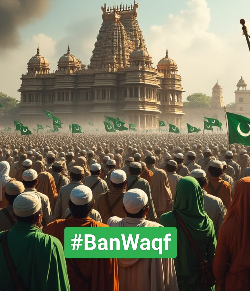 For all those who believe in a fair, secular, equitable Bharat, raise your voice to #BanWaqf now!