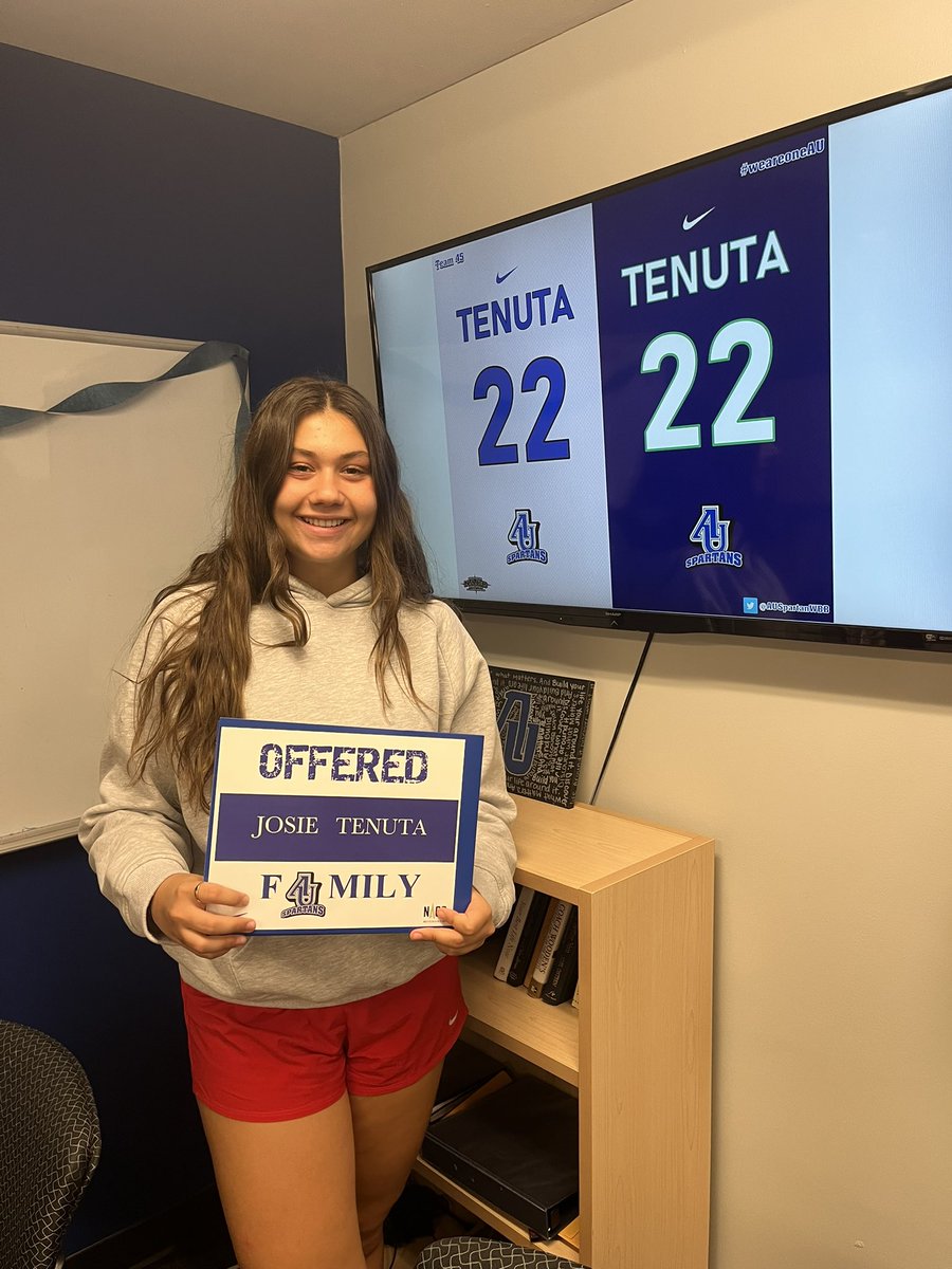 Josie Tenuta (@tenuta_josie) on Twitter photo After a great visit and conversation with Coach Rebsom and Coach Grzesiak, I am blessed to receive an offer from Aurora University! Thank you coaches for this opportunity! #GoSpartans <a href="/AUSpartanWBB/">AU Spartan WBB</a> After a great visit and conversation with Coach Rebsom and Coach Grzesiak, I am blessed to receive an offer from Aurora University! Thank you coaches for this opportunity! #GoSpartans <a href="/AUSpartanWBB/">AU Spartan WBB</a>