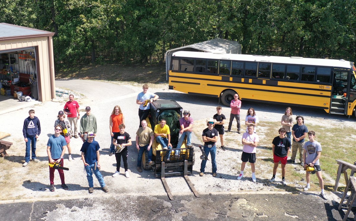 The AM and PM Construction classes for the 24-25 school year. We are ready to get to work. <a href="/TableRockCC/">Table Rock Career Center</a>