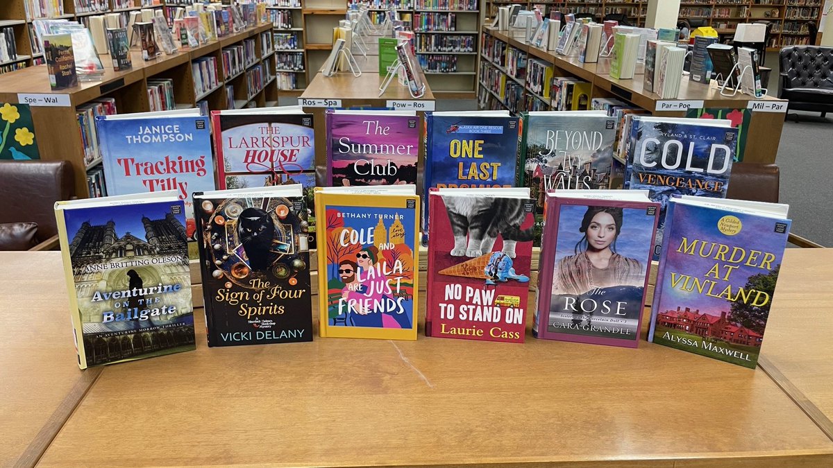 LulingPbLibrary's tweet image. More new books on the shelves today! Some large print, and some best selling authors! #newbooks #newlibrarybooks #supportyourlocallibrary #readeveryday #adayinthelifeofalibrarian #lulingtexas #lulingpubliclibrary