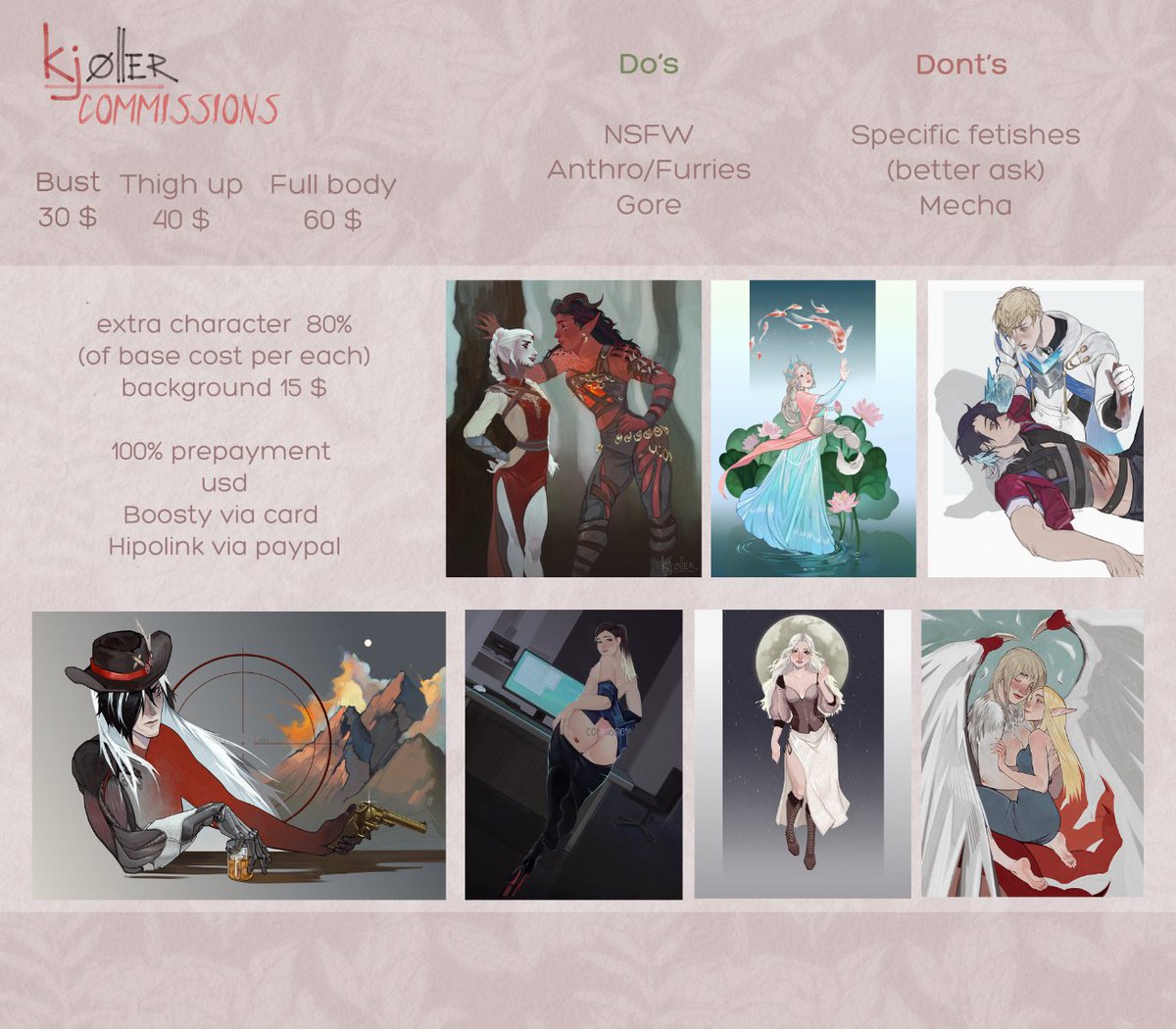 Kjoller 🩷💛🩵 | comm open tweet media