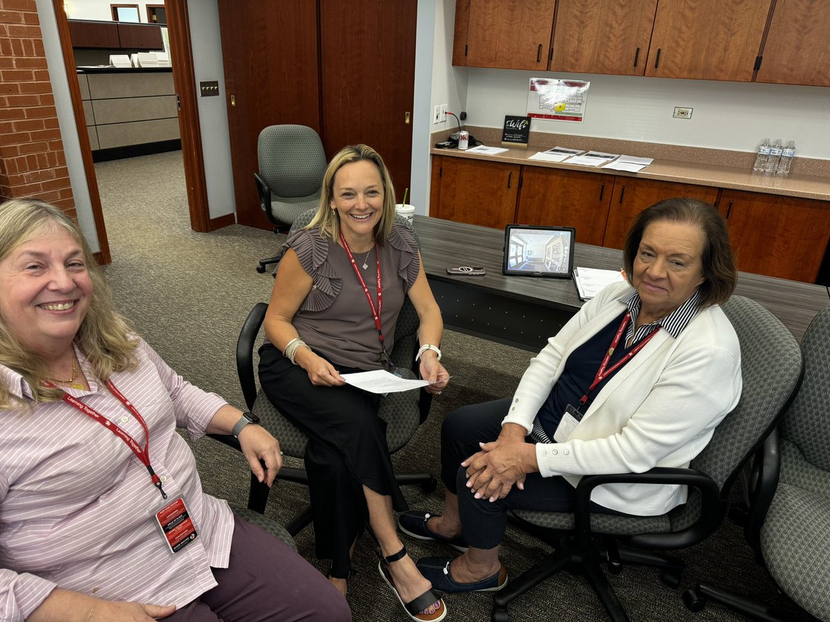 Every month our Educational Resource Center Team (ERC) gets together to build relationships, learn, and reflect. These are our business, Human Resources, teaching &amp; learning, communications, facilities, and technology offices! We have great people working behind the scenes