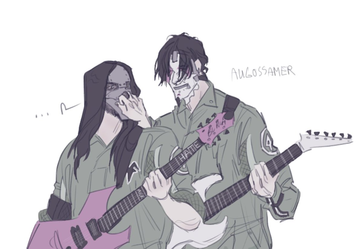 augossamer's tweet image. 47 yeeahhhh

#slipknot #fanart #mickthomson #jimroot