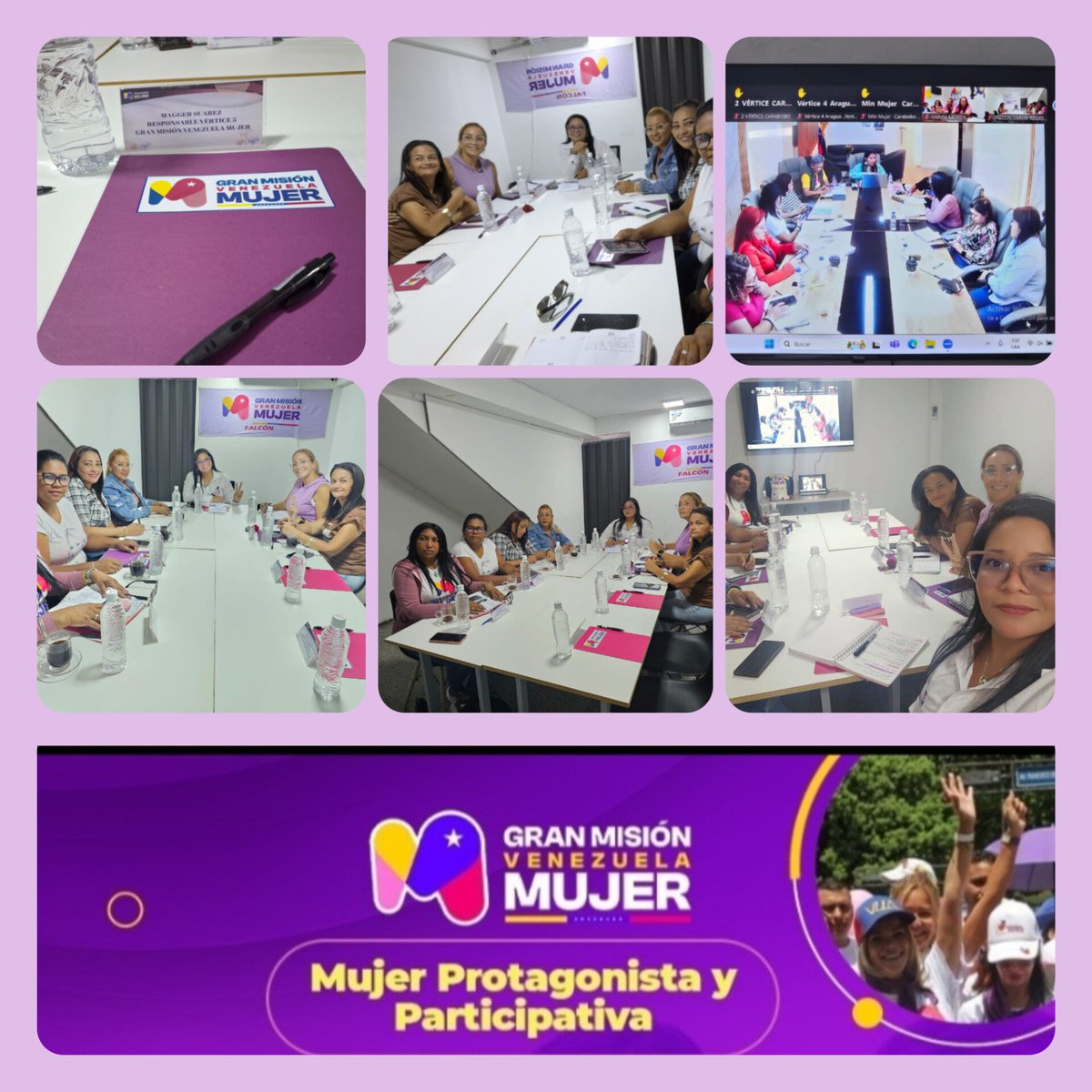 Videoconferencia Gran Misión Venezuela Mujer con <a href="/jhoagaby/">Jhoanna G Carrillo M</a> desde Falcón