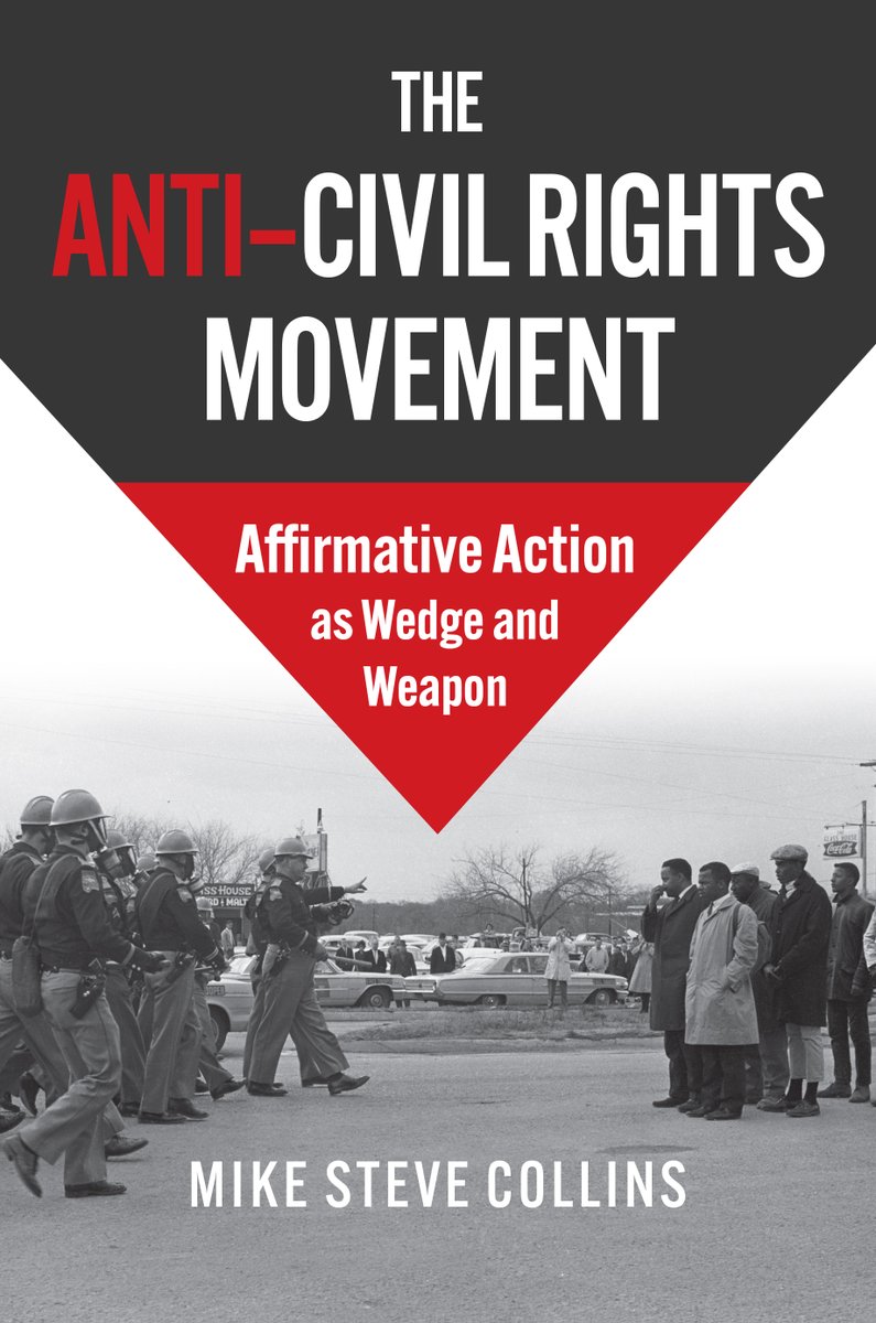 Kansas_Press's tweet image. NEW BOOK ANNOUCEMENT - The Anti-Civil Rights Movement: Affirmative Action as Wedge and Weapon by @SaveCivilRights. Get your copy today and receive 30% off + free shipping with code 24MOVEMENT: kansaspress.ku.edu/9780700637140/…. #kansaspress #anticivilrightsmovement #affirmativeaction