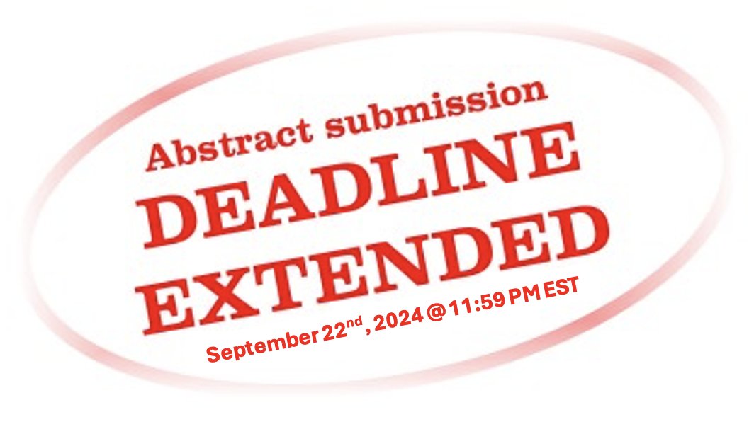 🚨The abstract submission deadline has been EXTENDED! 🚨

Please see the link below to read the call for abstracts, which are now due by September 22nd! 
 
aiesepstpete2025.com/abstract-submi…