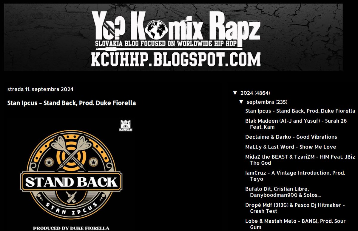 New Audio
Stan Ipcus - Stand Back, Prod. Duke Fiorella kcuhhp.blogspot.com/2024/09/stan-i…