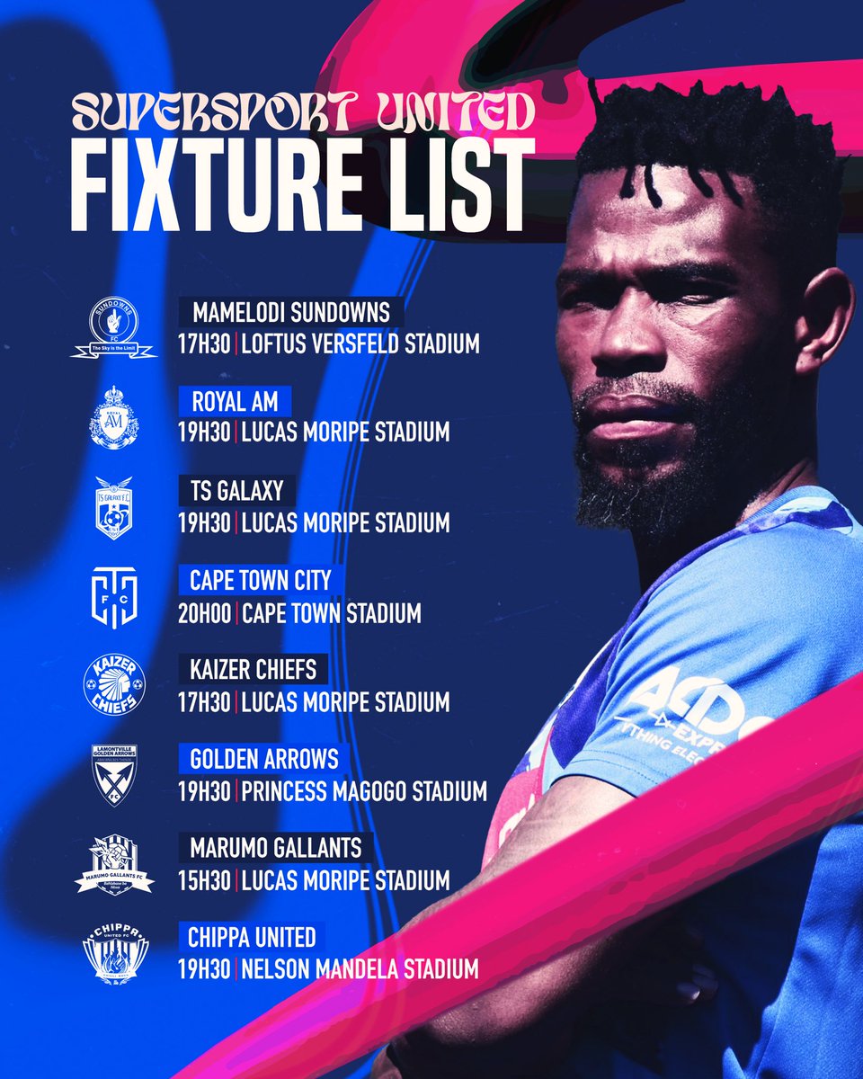 limpyvangogh's tweet photo. Fixture list concept for @SuperSportFC 
@OfficialPSL https://t.co/LFoJuPF8kl