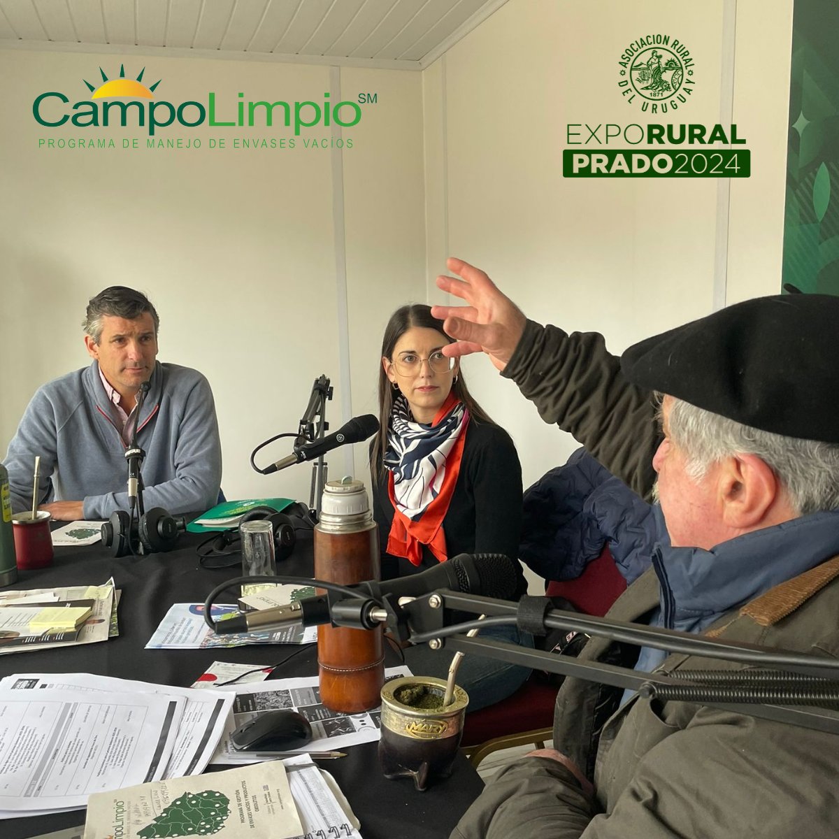 ¡Qué linda que está la <a href="/expoprado/">Rural del Prado</a> 2024! 🧉♻️🇺🇾 🐄
Día de entrevistas, de visita a socios y amigos y la clásica #JuradeAngus🐮

No te olvides de buscar los recipientes para reciclar la yerba de tu mate. Sumate al cambio y Mateá&amp;Reciclá con <a href="/CampoLimpio_uy/">CampoLimpio Uruguay</a> 🇺🇾