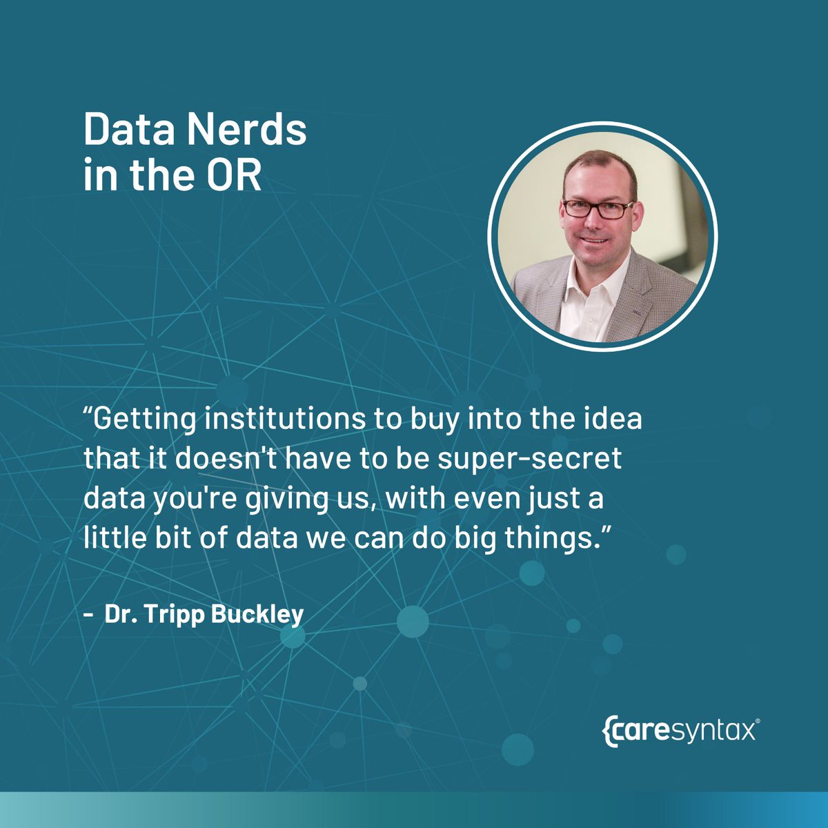 caresyntax's tweet image. In this episode, @TBrefluxsurgeon of #DellMedicalSchool discusses why healthcare systems often guard their data—and how this secrecy holds back progress. 

Don’t miss this insightful conversation: bit.ly/DataNerdsInThe…

#DataDrivenInnovation #DataNerdsInTheOR #ValueBasedCare