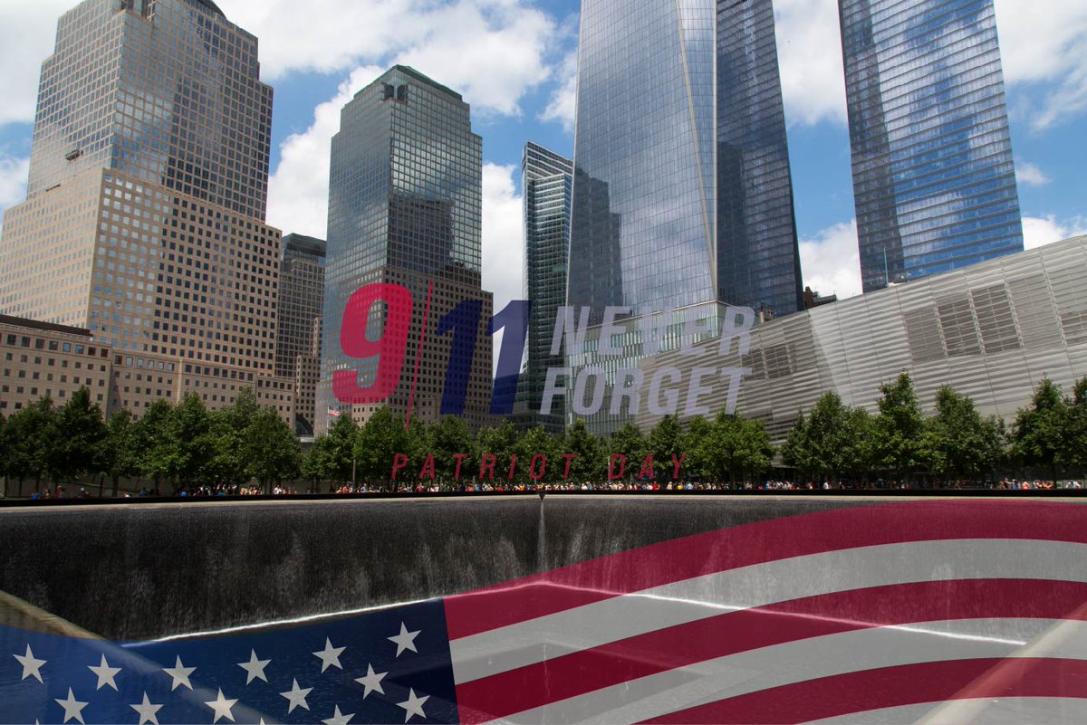 We Remember.  

We honor the strength, unity, and resilience of our nation. As we reflect on the lives lost and the courage shown by so many, may we continue to stand strong together.  

#NeverForget #September11 #UnitedWeStand #PatriotDay #GodBlessAmerica