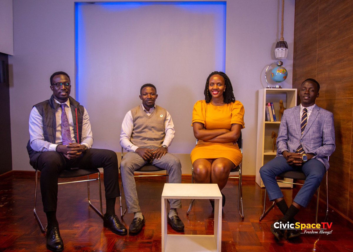 It was a very Greatest pleasure to be hosted on #TheYouthRoundTable show by <a href="/CivicSpaceTV/">CIVIC SPACE TV</a> where I and my fellow youth discussed matters in relation to the just concluded Summit  about Forum on China-Africa Corporation. <a href="/kidegaMoise/">Kidega Ogenrwot Moses</a> <a href="/ccgea1/">Center for Constitutional Governance (CCG)</a> <a href="/doryneak/">Dodo✨</a> <a href="/jeffsimbrown/">chef the Jeff</a> <a href="/SarahBireete/">Dr. Bireete Sarah</a>
