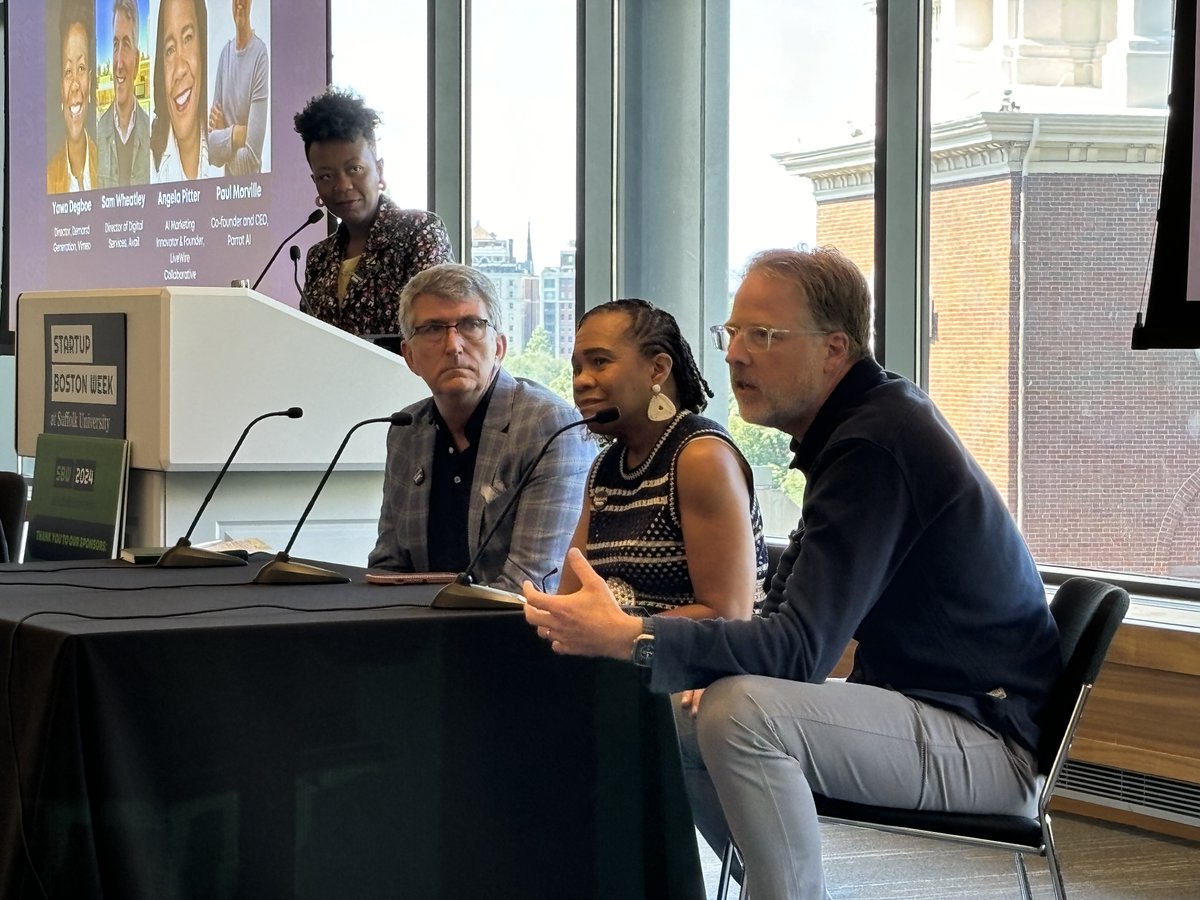 “AI Demystified: Real-world Marketing Wins from Startup Humans” The title of the seminar was generated by AI. The advice that came from the panel was 100% human...and extremely interesting.

Panelists related the many ways their companies use AI, not only to boost productivity...