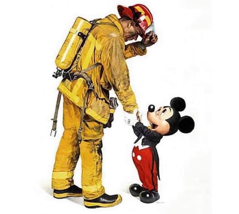mickeyvisitnews's tweet photo. Remembering Disney World and Disneyland on 9/11

We were told not to tell the guests what had happened unless they asked us. I remember one guest asking me and — after I told them — they just stood there blank faced and didn’t move for a bit.

By the way, the announcement that was made (over the public address system in the theme parks that morning did NOT mention anything about what had happened or why the parks were closing. It simply stated that “ … Due to circumstances beyond our control, the Magic Kingdom is now closed. Please follow the direction of the nearest Cast Member.”

Not everyone in the parks immediately knew the reason for the closure, as you can see from the cast member's retelling. Before social media was so prevalent, news didn't often travel as quickly as it does now. I am sure many of us have vivid memories of where we were the day of 9/11 when we first heard the news.

The same cast member further described how the cast members used a “human wall procedure” to gently usher the guests out of the parks:

Once the guests were forced to the streets of the park because all the rides were closed, all the cast members were instructed to hold hands and basically form a human wall and gently (without touching anyone) walk towards the hub of the park and eventually towards Main Street. That way we could basically force the guests out of the park. Disney Security obviously followed each human wall and made sure no one got past it.

This procedure was followed at all four WDW parks and guests received complimentary tickets on their way out past the turnstiles.

Some guests described the shuttle buses back to their hotels as being ‘so quiet you could hear a pin drop.' Other guests described the sound of panicked chaos in the hotel lobbies as families desperately tried to reach their loved ones. The usual air of Disney magic had been popped in the wake of such a shocking tragedy on American soil.

See more stories from that day - https://t.co/Qk9dhXKdNl