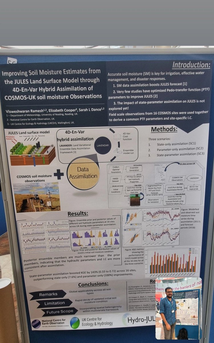 Had a great time presenting my work at NCEO 2024 conference organised by <a href="/NCEOscience/">NERC NCEO</a> #UKEO2024