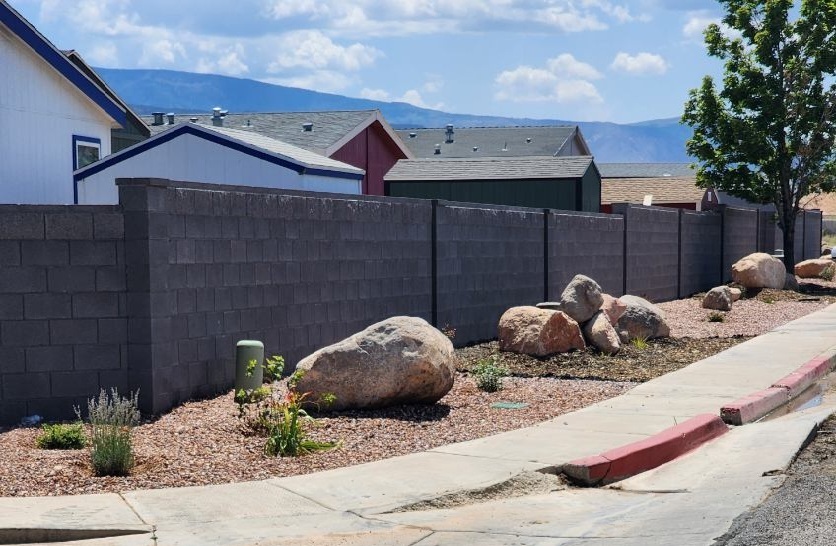 utahwaterres's tweet photo. Today's #WednesdayWaterWin goes to Triple P Holdings for this sublime landscape transformation in Cedar City! They eliminated lawn that wasn't being used around the community walls, resulting in a sustainable, water-saving design marrying form and function. 😇 https://t.co/RPyMuWxVUc