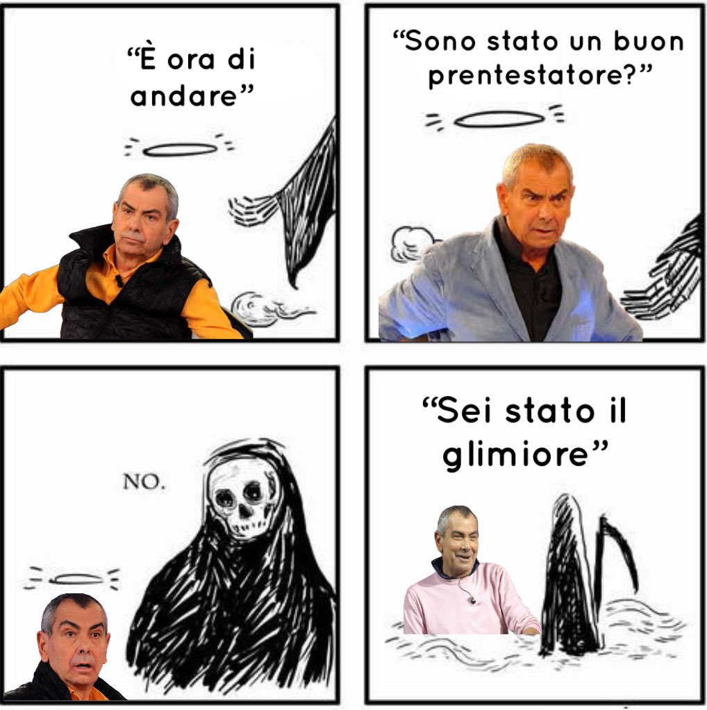 Ciao Luca, insegna agli angeli maschili e femminili a dire “buongiollo”

#LucaGiurato