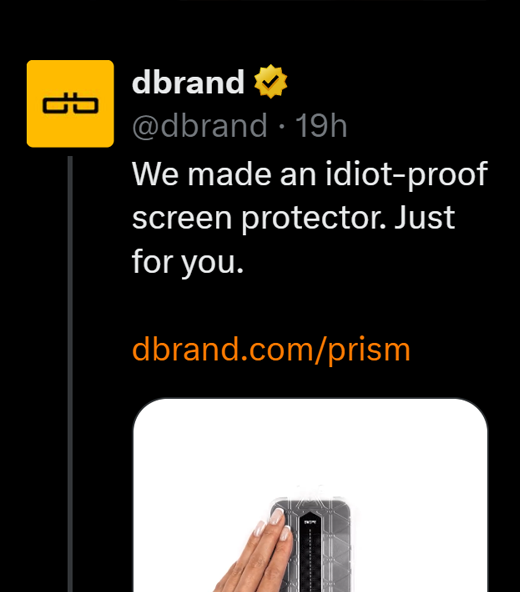 dbrand tweet media